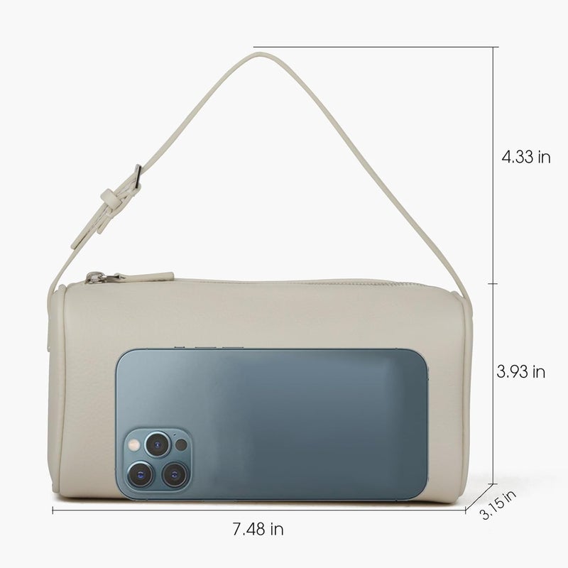 DONNAIN Premium Full-Grained Leather Crossbody Purses for Women, Hobo Bags for Women Crossbody with Adjustable Strap - Image 2